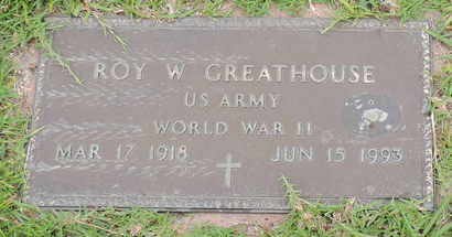 Roy W. Greathouse (grave)