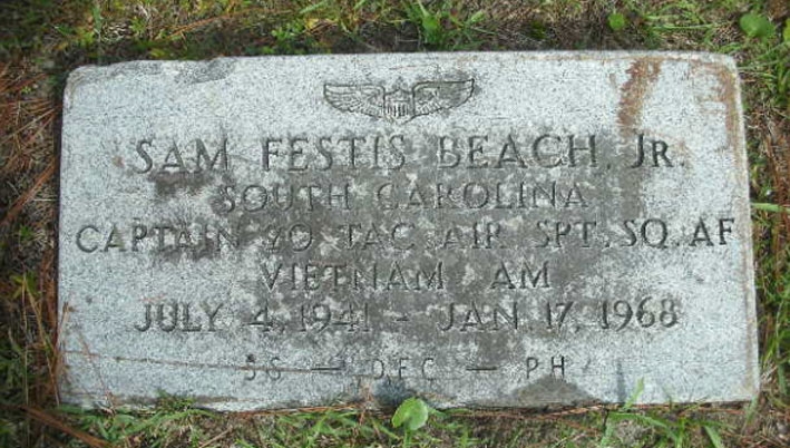 S. Beach (grave)
