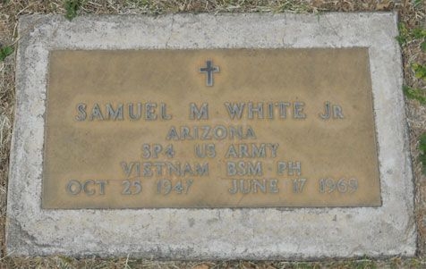 S. White (grave)