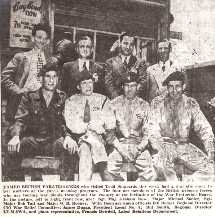 SAS USA Tour 1945