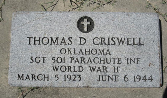 T. Criswell (grave)