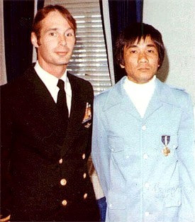 T. Norris with Nguyen Van Kiet