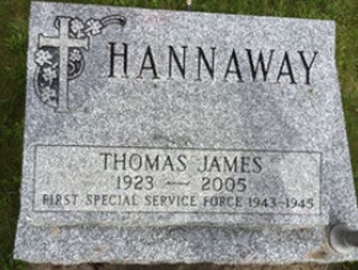 Thomas J. Hannaway (grave)