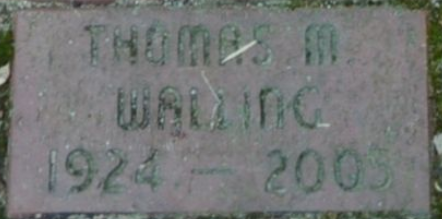 Thomas M. Walling (grave)
