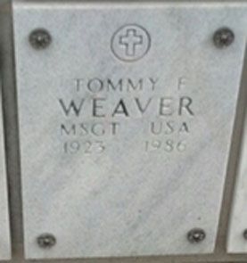 Tommy F. Weaver (grave)