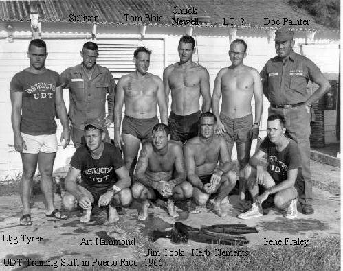 UDT Instructors,Puerto Rico 1966
