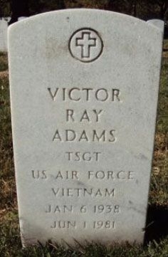 V. Adams (grave)