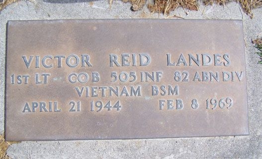 V. Landes (grave)