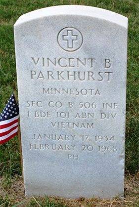 V. Parkhurst (grave)