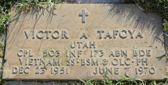 V. Tafoya (grave)