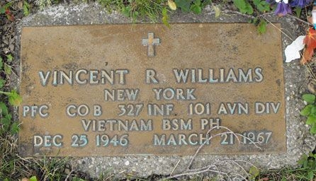 V. Williams (grave)