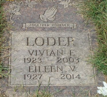 Vivian E. Loder (grave)