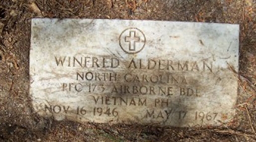 W. Alderman (grave)
