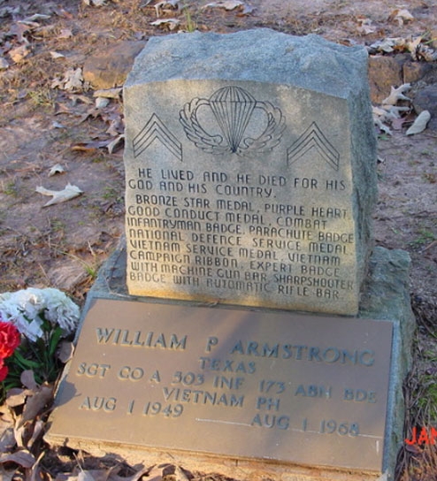 W. Armstrong (grave)