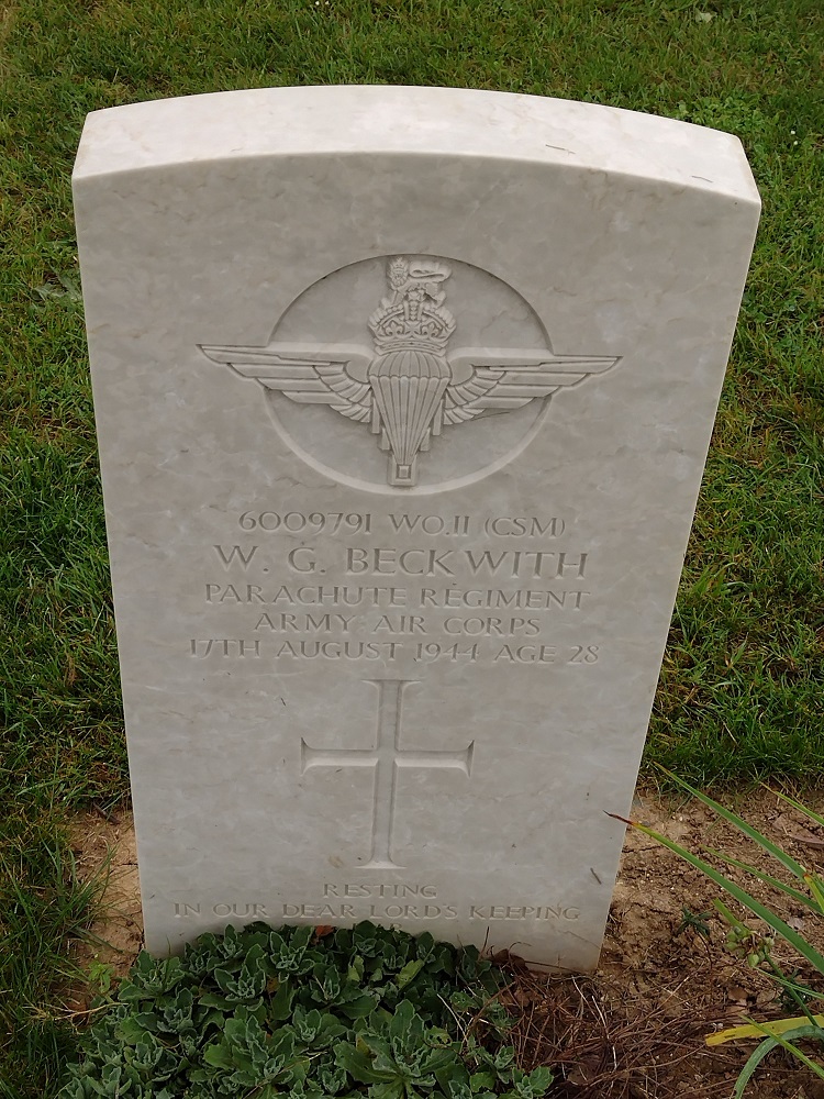 W. Beckwith (Grave)