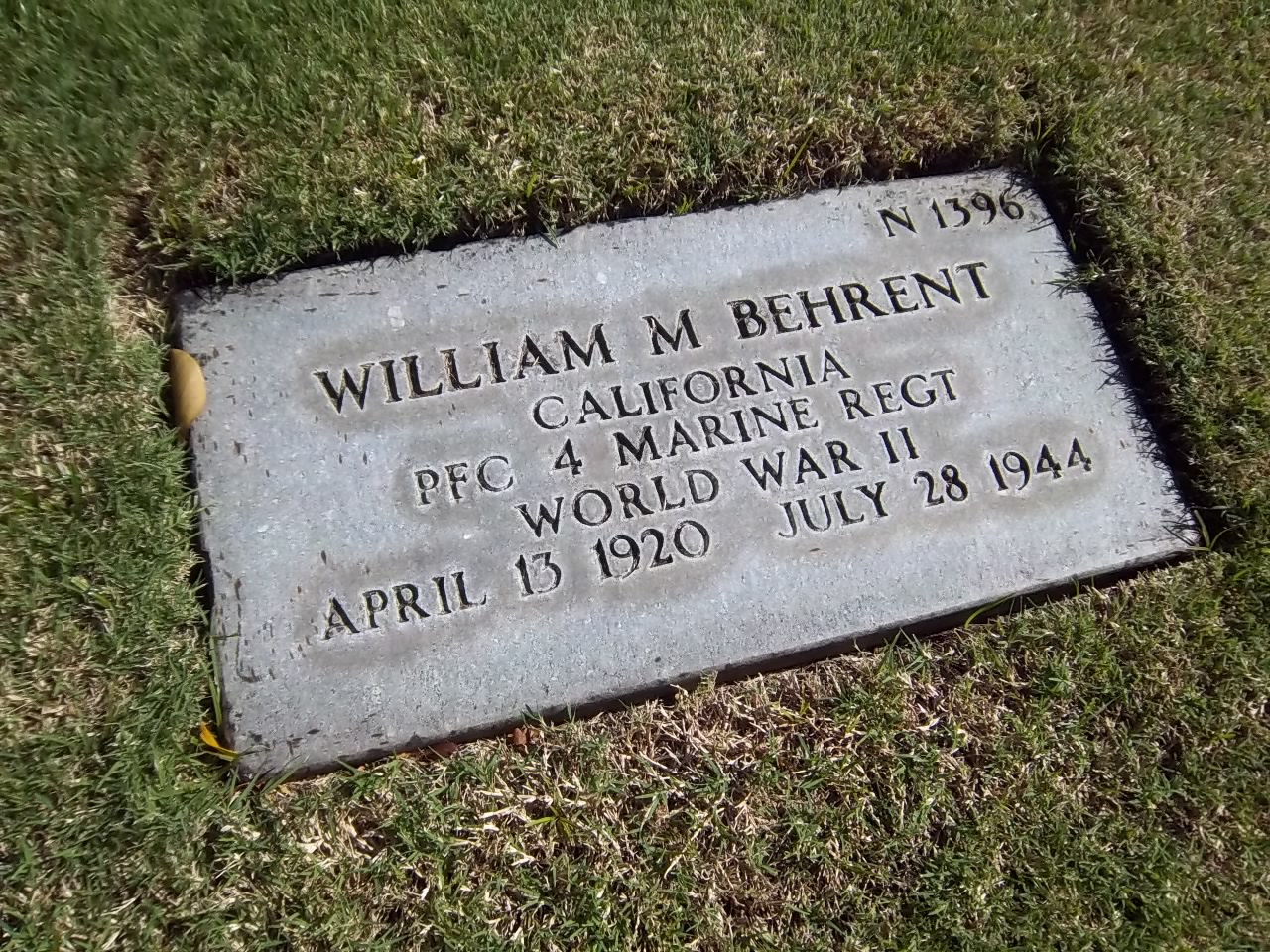 W. Behrent (Grave)