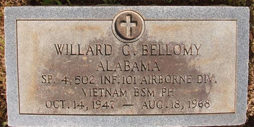W. Bellomy (grave)