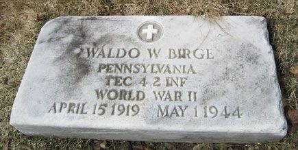 W. Birge (grave)