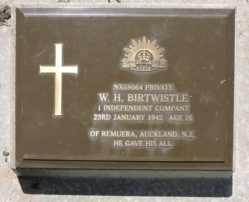 W. Birtwistle (Grave)