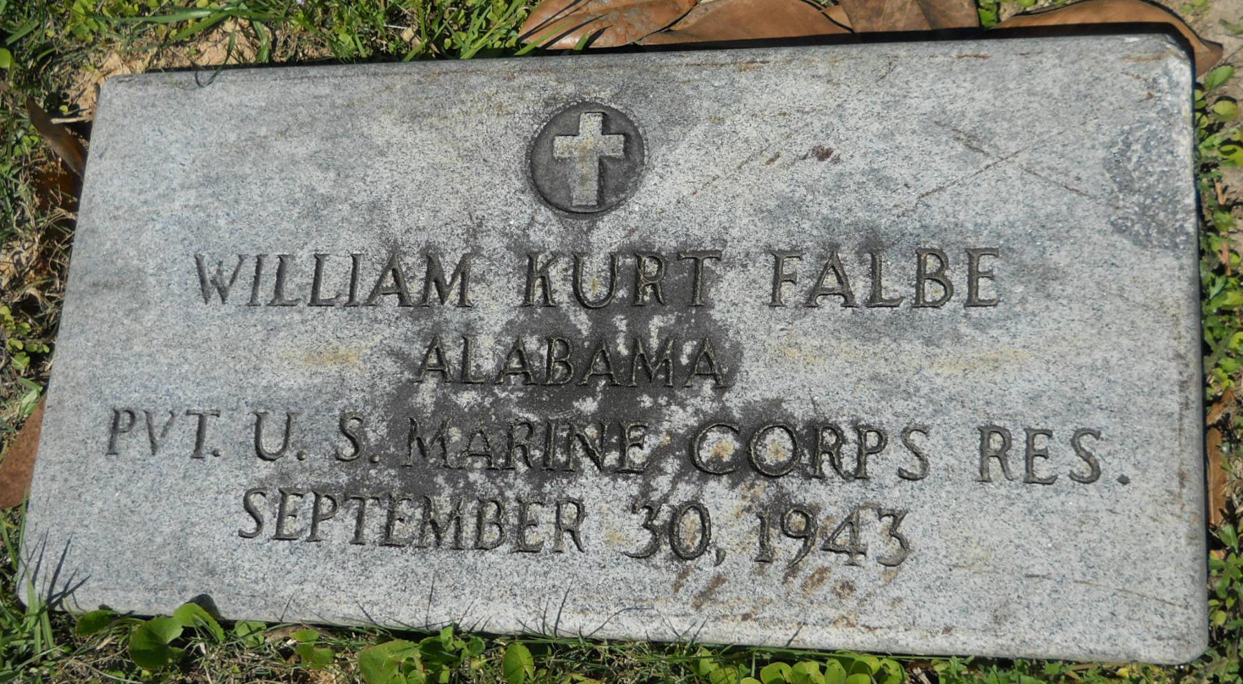 W. Falbe (Grave)
