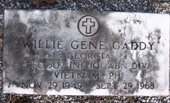 W. Gaddy (grave)