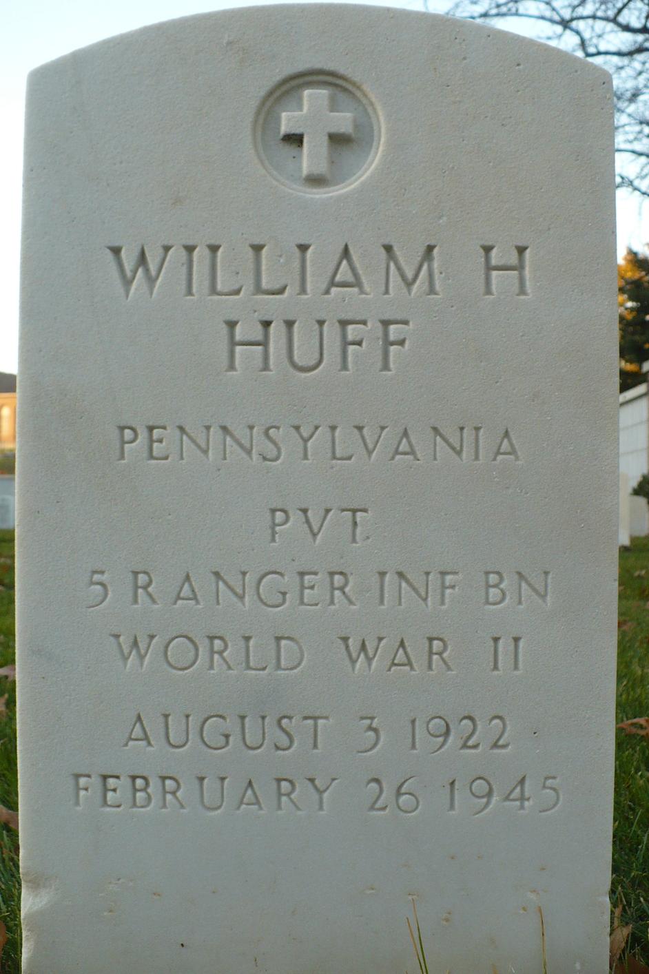 W. Huff (Grave)