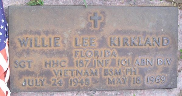 W. Kirkland (grave)