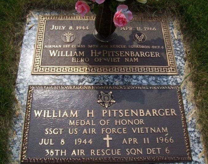 W. Pitsenbarger (grave)