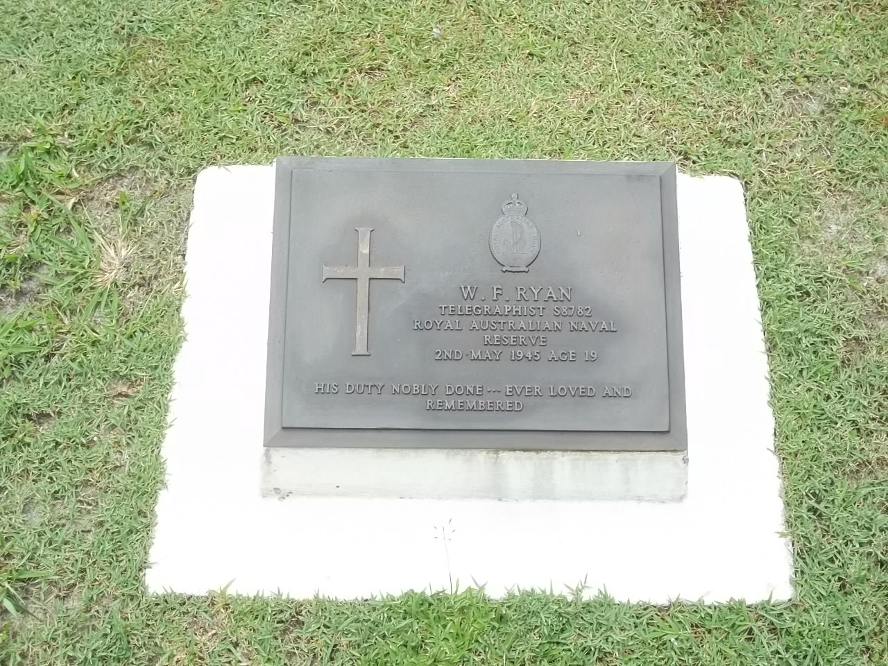 W. Ryan (Grave)