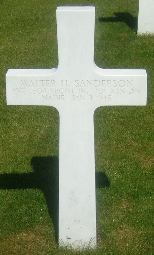 W. Sanderson (grave)