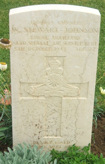 W. Stewart-Johnson (grave)