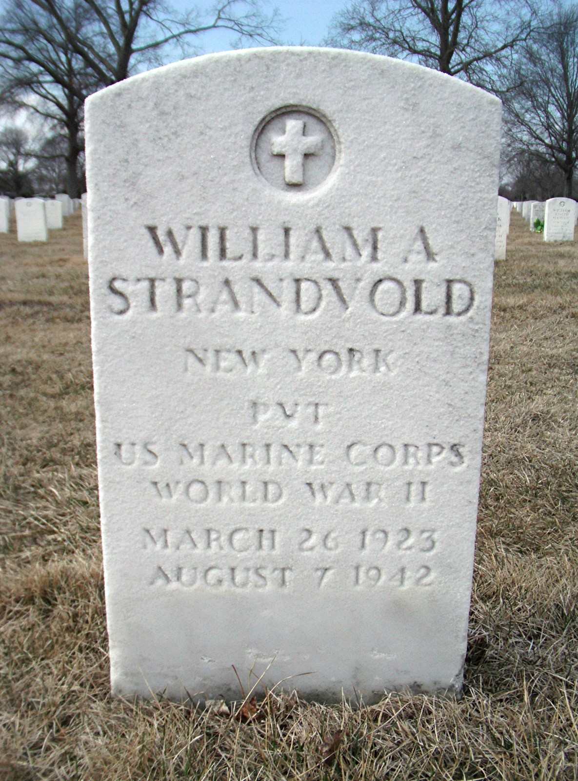 W. Strandvold (Grave)