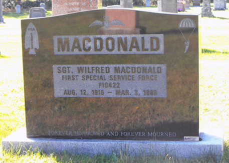 Wilfred MacDonald (grave)