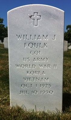William J. Foulk (grave)