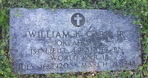 William K. Carr,Jr (grave)