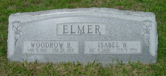 Woodrow R. Elmer (grave)